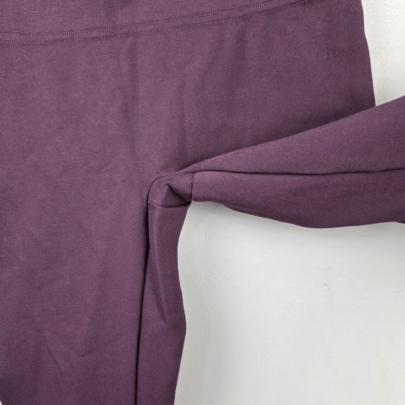SPANX Ponte Split Hem Leggings Petite 23"‎ Purple Womens Size M - Picture 4 of 13